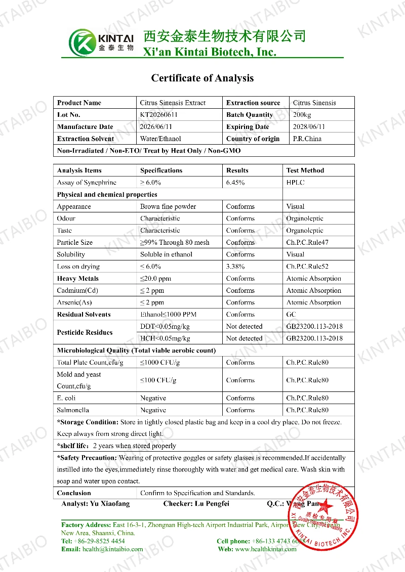 KT20260611-COA of Citrus Sinensis Extract01 KT20260611-COA of Citrus Sinensis Extract01